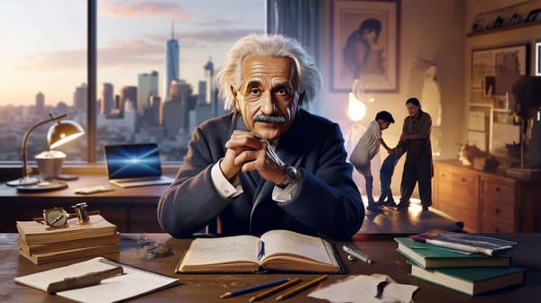 Albert Einsteins vergessene Lebensregel: Warum Wert wichtiger ist als Erfolg
