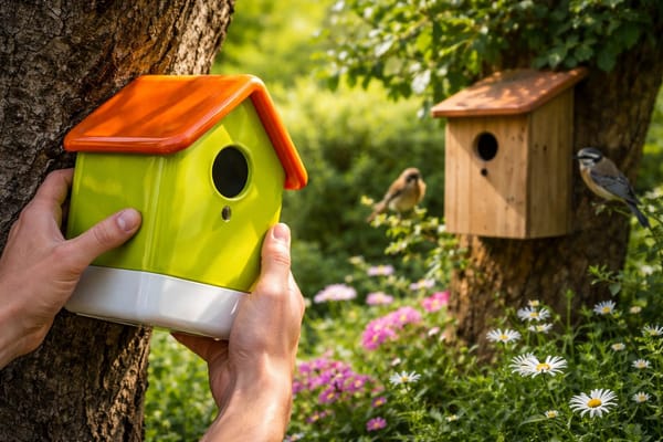 Warum Naturfreunde ihre Designer-Nistkästen jetzt wieder abhängen