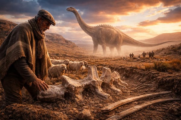 Schafhirte stößt auf 20-Meter-Dino – Fund stellt Dino-Stammbaum auf den Kopf