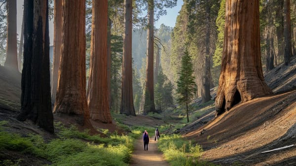 Geheimtipp statt Sequoia: In diesem Kalifornien-Wald stehen Giganten fast ganz für sich