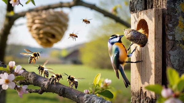 Kleiner Gartenvogel, große Wirkung: So retten Sie Ihre Bienen vor der Asiatischen Hornisse