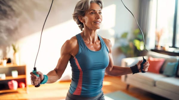 In 15 Minuten zu straffen Armen: Dieses Seilspring-Workout rockt ab 50