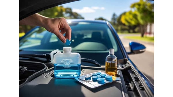 Genialer Trick fürs Auto: Scheibenreiniger für 5 Liter unter 1 Euro