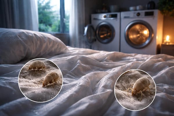 Warum 60-Grad-Wäsche dein Bett nicht wirklich milbenfrei macht