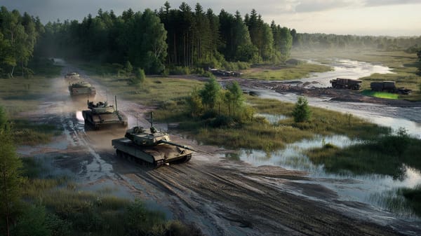 Geheime Verteidigungswaffe: Wie Europas Sümpfe und Wälder Panzer stoppen sollen