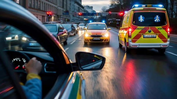 Blaulicht ohne Sonderrechte: Warum diese Einsatzfahrzeuge immer wieder für Verwirrung im Straßenverkehr sorgen